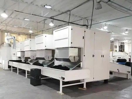 1400mm Working Width Bale Opener with PLC control