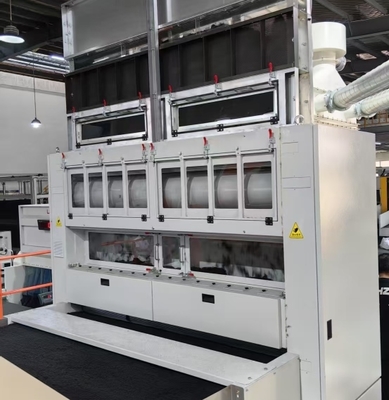 고용량 부직포 생산 라인용 공압 섬유 공급기